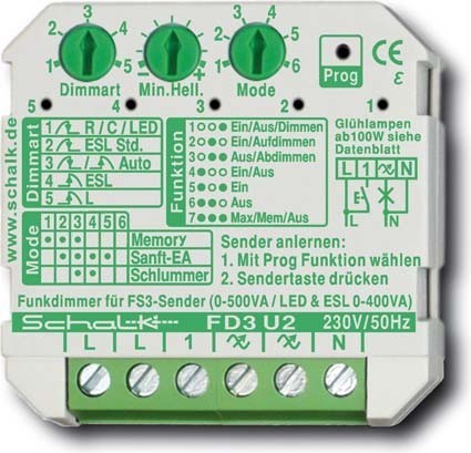 Dimmer Other Radio control FD3U29