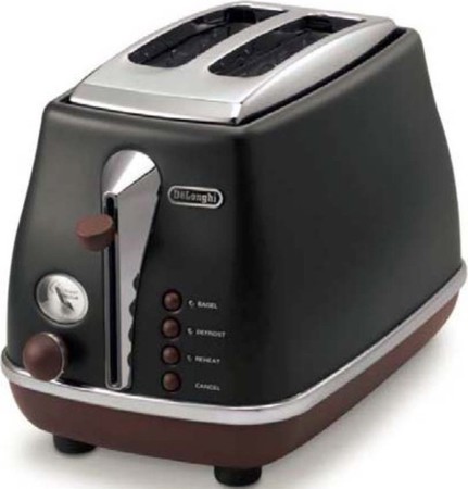 Toaster 2-slice toaster 900 W CTOV2103.BK