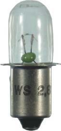 Indication- and signalling lamp 18 V 21 lm P13.5s 93355