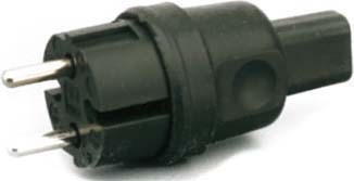 Electrical accessories for luminaires Plug/clamp Black 3 57985