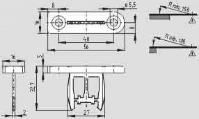 Actuator for position switch with separate actuator  101145117