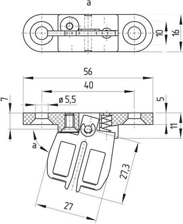 Actuator for position switch with separate actuator  101095558