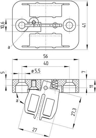 Actuator for position switch with separate actuator  101096091