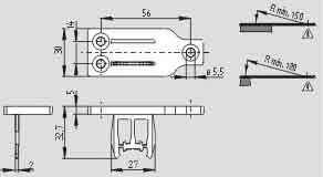 Actuator for position switch with separate actuator  101144416