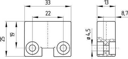 Actuator for position switch with separate actuator  101120594