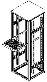 Component for installation (switchgear cabinet) 403 mm 21127-190