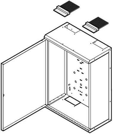 Gland plate for small distribution boards/switchgear cabinets  6