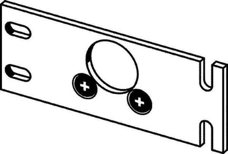 Mounting plate for distribution board  120821