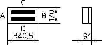 Box/housing for surface mounting on the wall/ceiling  136800