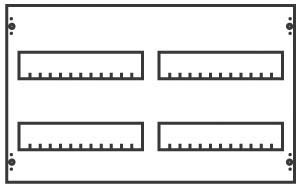 Distributor assembly for serial built-in device  2CPX041656R9999