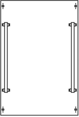 Distributor assembly busbars 750 mm 500 mm 2CPX041801R9999