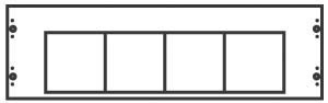 Distributor assembly for device surface mounting  2CPX041809R999