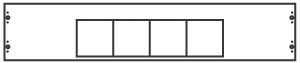 Distributor assembly for device surface mounting  2CPX041810R999