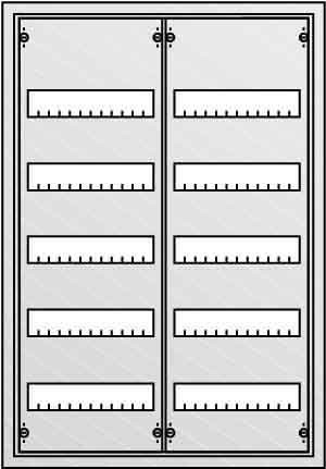 Small distribution board  2CPX030119R9999