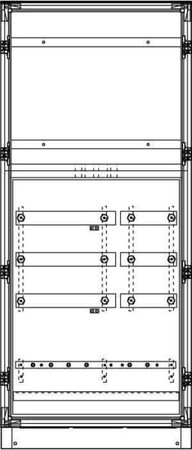 Meter cabinet equipped  2CPX037020R9999