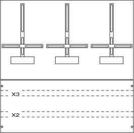 Meter panel 1-story 2CPX037112R9999