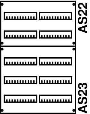 Panel for distribution board 750 mm 500 mm 2CPX037611R9999