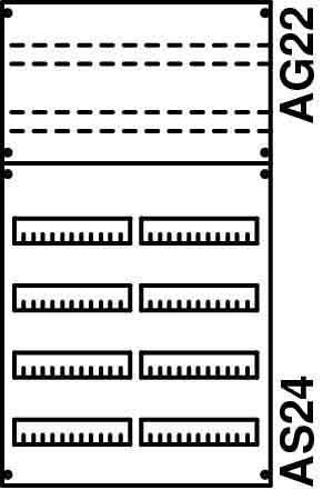 Panel for distribution board 900 mm 500 mm 2CPX037625R9999