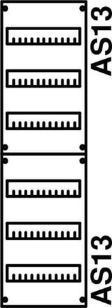 Panel for distribution board 900 mm 250 mm 2CPX037634R9999