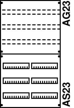 Panel for distribution board 900 mm 500 mm 2CPX037638R9999