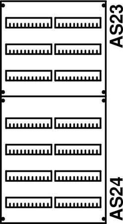 Panel for distribution board 1050 mm 500 mm 2CPX037640R9999