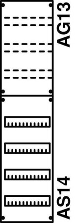 Panel for distribution board 1050 mm 250 mm 2CPX037641R9999