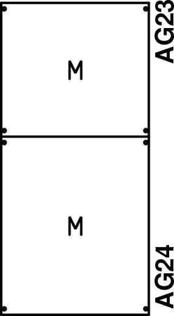 Distributor assembly for device surface mounting  2CPX037644R999