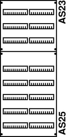 Panel for distribution board 1200 mm 500 mm 2CPX037652R9999