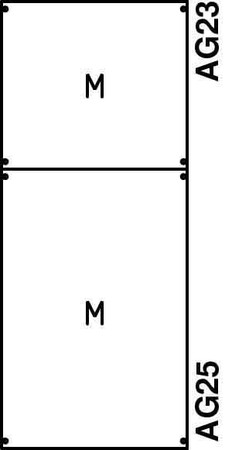 Distributor assembly for device surface mounting  2CPX037656R999