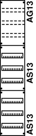 Panel for distribution board 1350 mm 250 mm 2CPX037667R9999