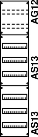 Panel for distribution board  2CPX037677R9999