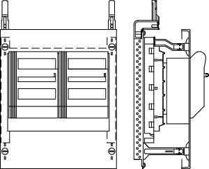 Distributor assembly Low Voltage HRC fuse systems  2CPX037803R99