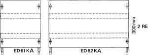 Panel for distribution board 300 mm 250 mm 2CPX037822R9999