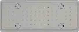 Gland plate for small distribution boards/switchgear cabinets  2