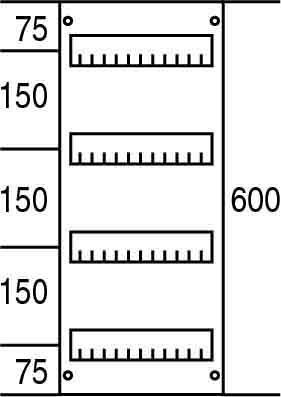 Cover for distribution board 600 mm 250 mm 2CPX062835R9999