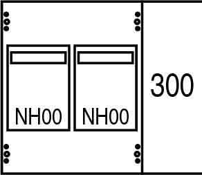 Cover for distribution board 300 mm 250 mm 2CPX062870R9999