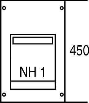 Cover for distribution board 450 mm 250 mm 2CPX062874R9999