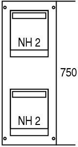 Cover for distribution board  2CPX062900R9999