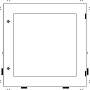 Meter cabinet equipped  2CPX032633R9999
