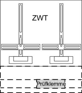 Accessories for measuring instruments for installation  2CPX0370