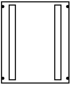 Cover for distribution board  2CPX062776R9999