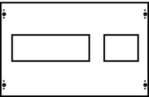 Cover for distribution board  2CPX062990R9999