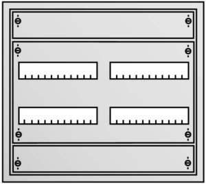 Small distribution board  2CPX071721R9999
