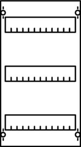 Panel for distribution board  2CPX077800R9999