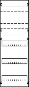 Panel for distribution board  2CPX077806R9999