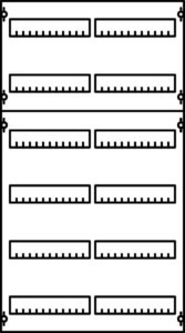 Panel for distribution board  2CPX077809R9999