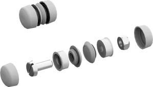 Component for arrangement / baying system (switchgear cabinet)  