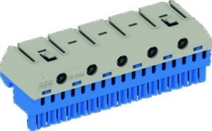 Rail terminal bar 1 Screwless 5 2CPX062755R9999