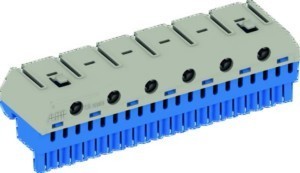 Rail terminal bar 1 Screwless 20 2CPX062756R9999