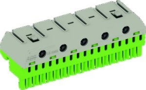 Rail terminal bar 1 Screwless 5 2CPX062761R9999
